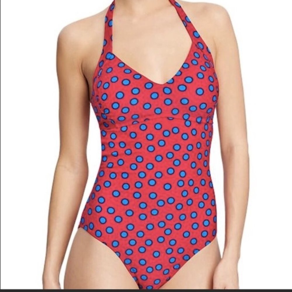 💥Old Navy Polka Dot Bathing One Piece Swimsuit Sz S